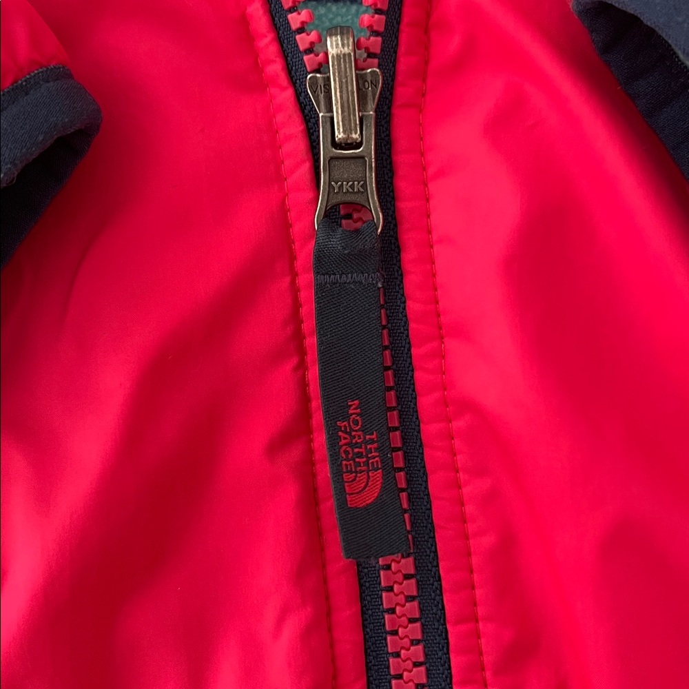 3T North Face reversible fleece coat - Picture 2 of 4